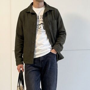 Goodfellow & Co Green Wool Shacket